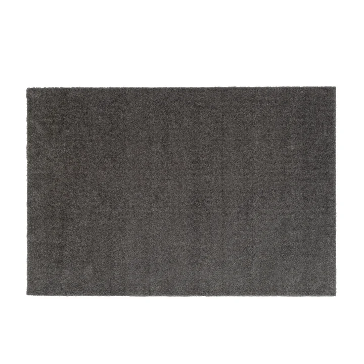 tica copenhagen - Fussmatte, 60 x 90 cm, Unicolor stahlgrau