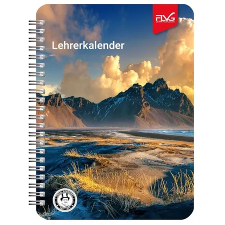 FLVG Lehrerkalender Berge, A5, 2024/2025