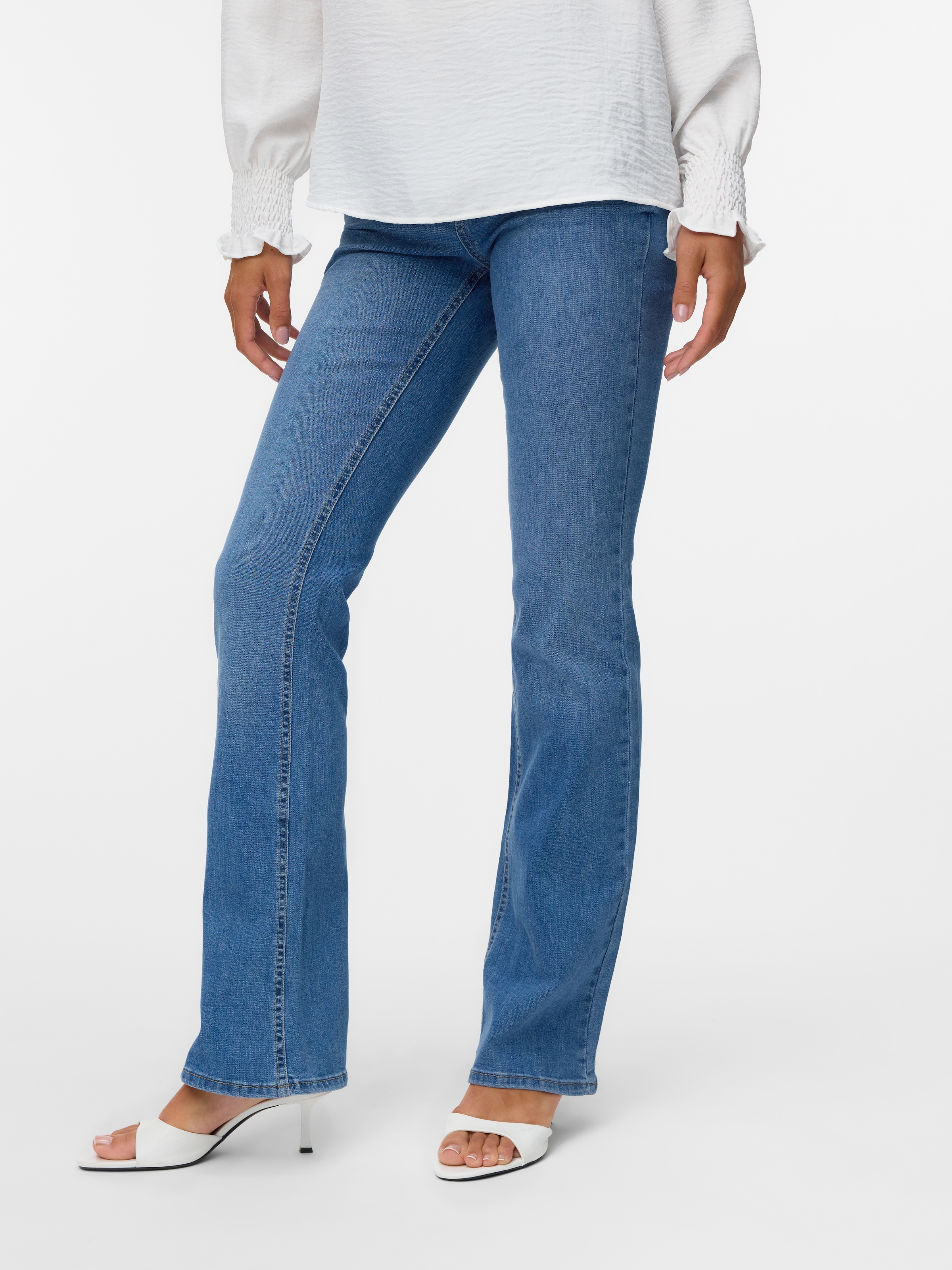 Vero Moda Bootcut-Jeans »VMFLASH MR FLARED POCKET JNS RA3042 NOOS«