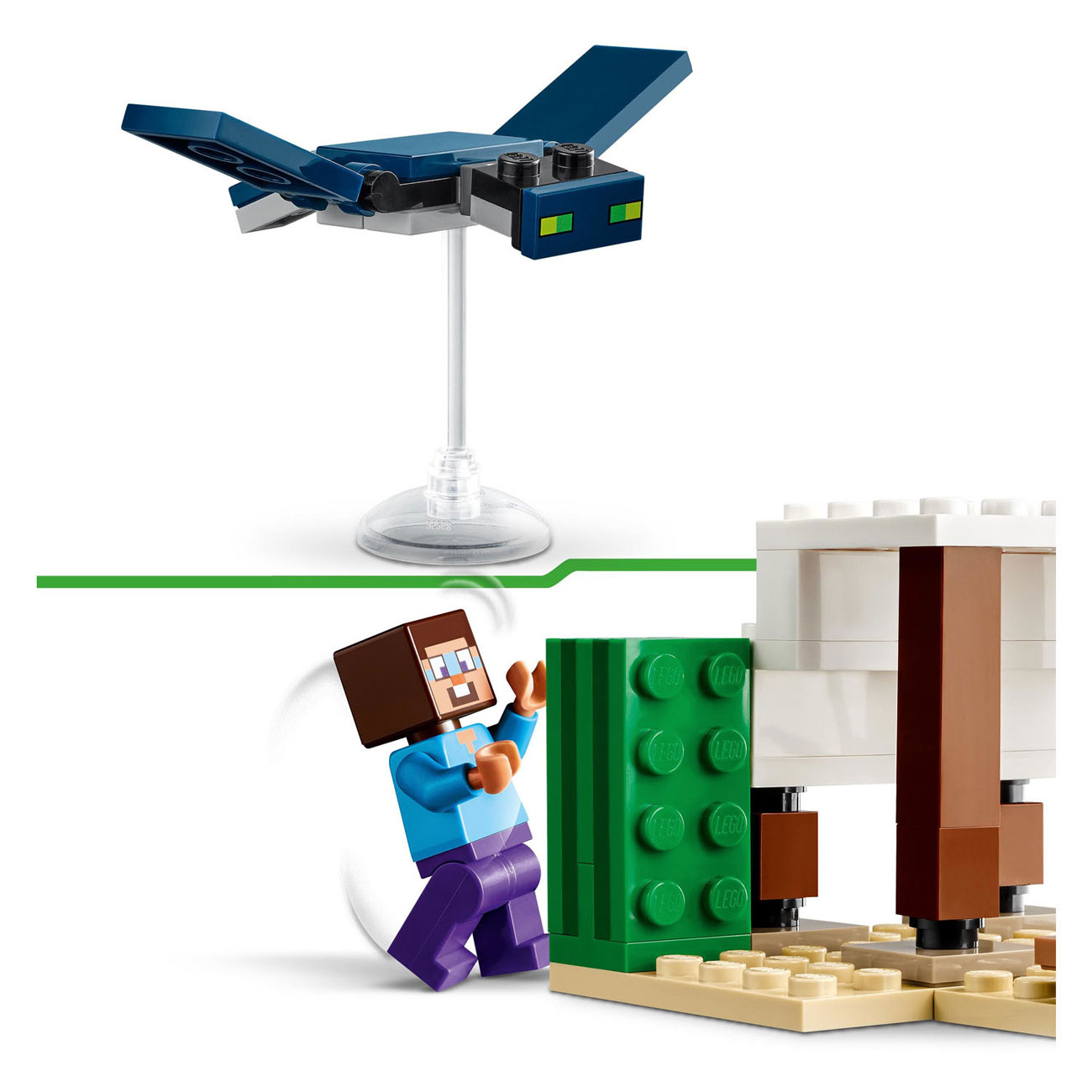 LEGO Minecraft 21251 Steve's Woestijnexpeditie