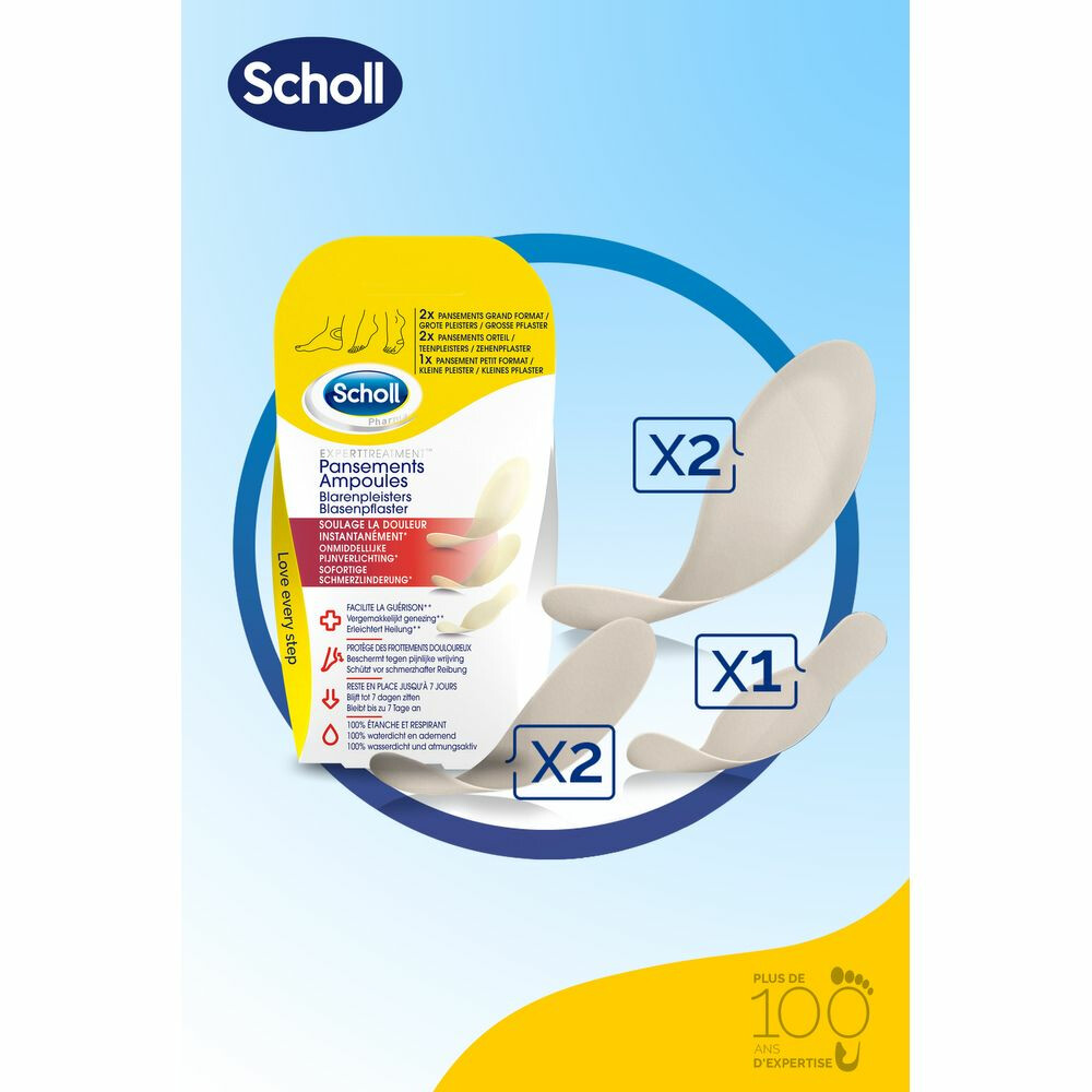 Scholl Pharma BlarenpleistersMixed5 stuks