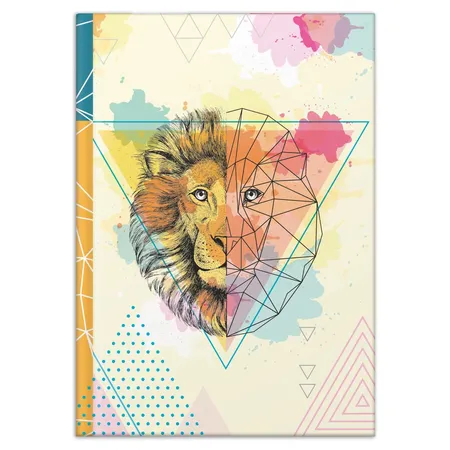 RNK Verlag Kladde / Notizbuch “Lion” blanko, DIN A4