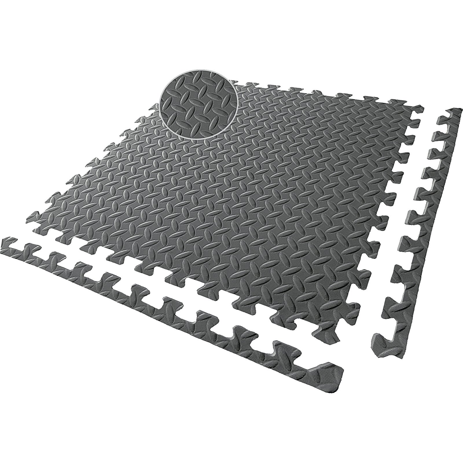 Bodenmatten 60 x 60 cm 4er Set