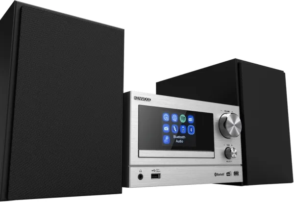 Kenwood M-7000S-S - Mikrosystem - sølv