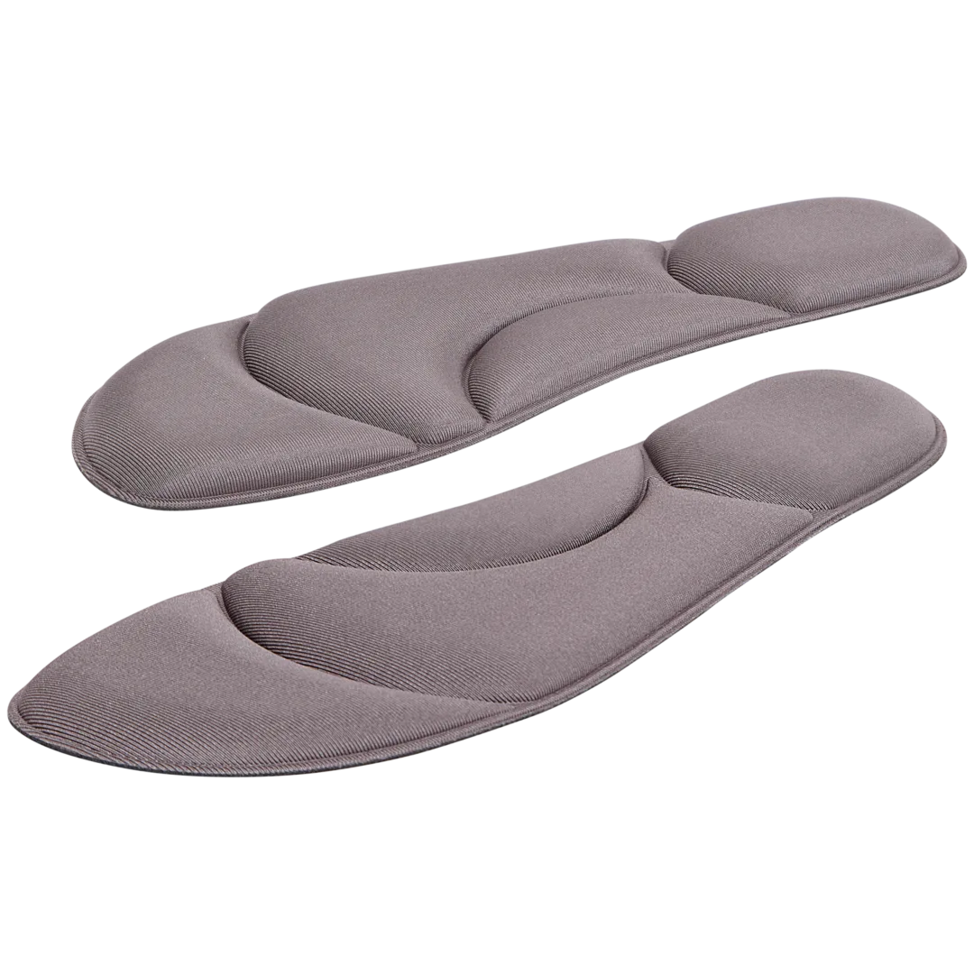 Shoe like memory foam inlegzolen Maten 38 - 45