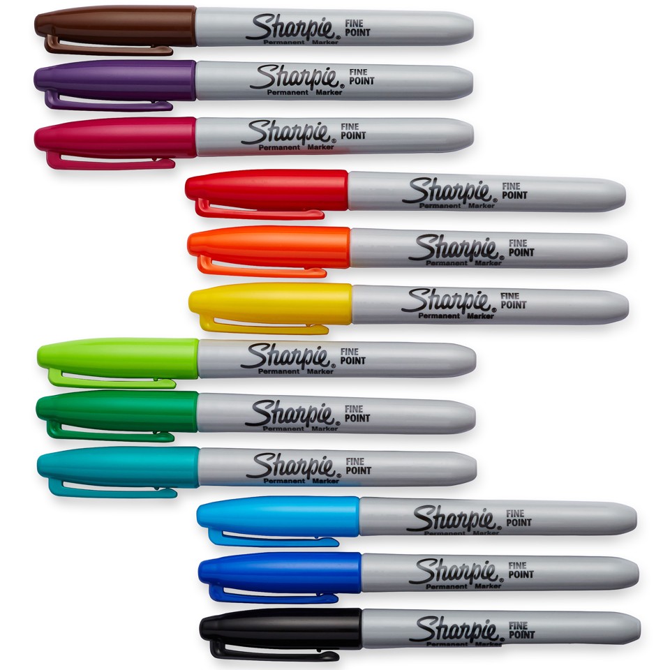 Sharpie - Permanent Markers - Fine Point