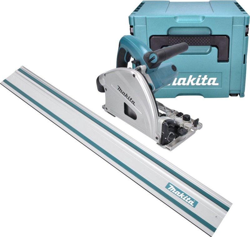 Makita SP6000J1 Invalzaag incl. geleiderail in Mbox - 1300W - 165mm