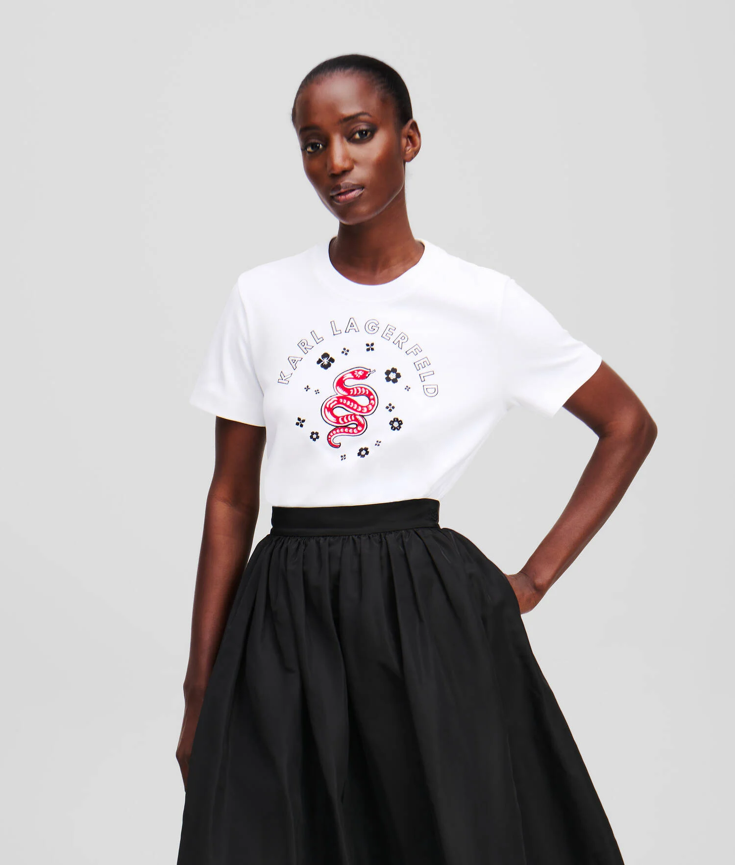 T-SHIRT NOUVEL AN LUNAIRE - Blanc