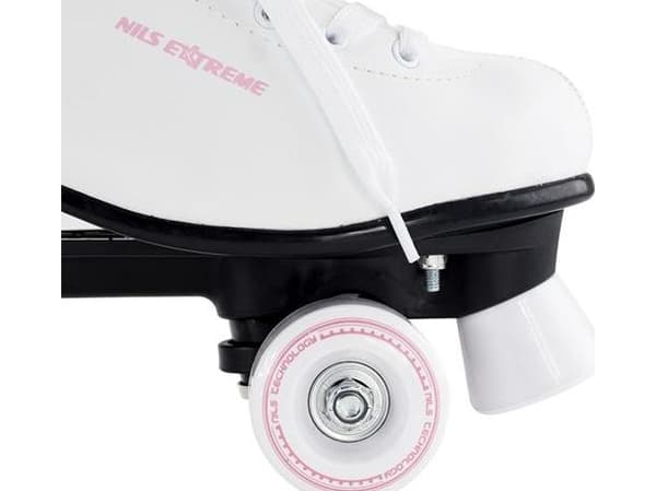 Nils Extreme NQ8400S rulleskøyter hvite, 1940-tallet