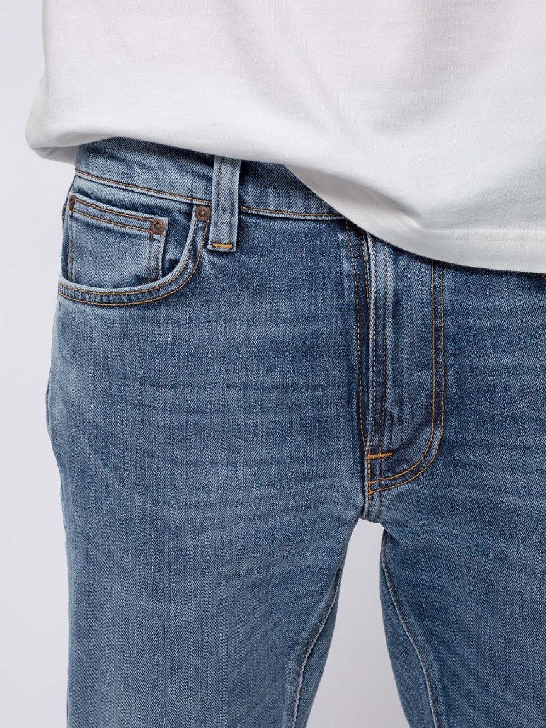 Nudie Jeans Jeans Lean Dean Lost Orange