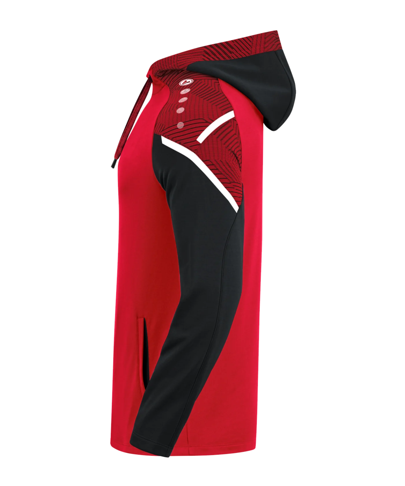 JAKO Performance Hoody Rot Schwarz F101