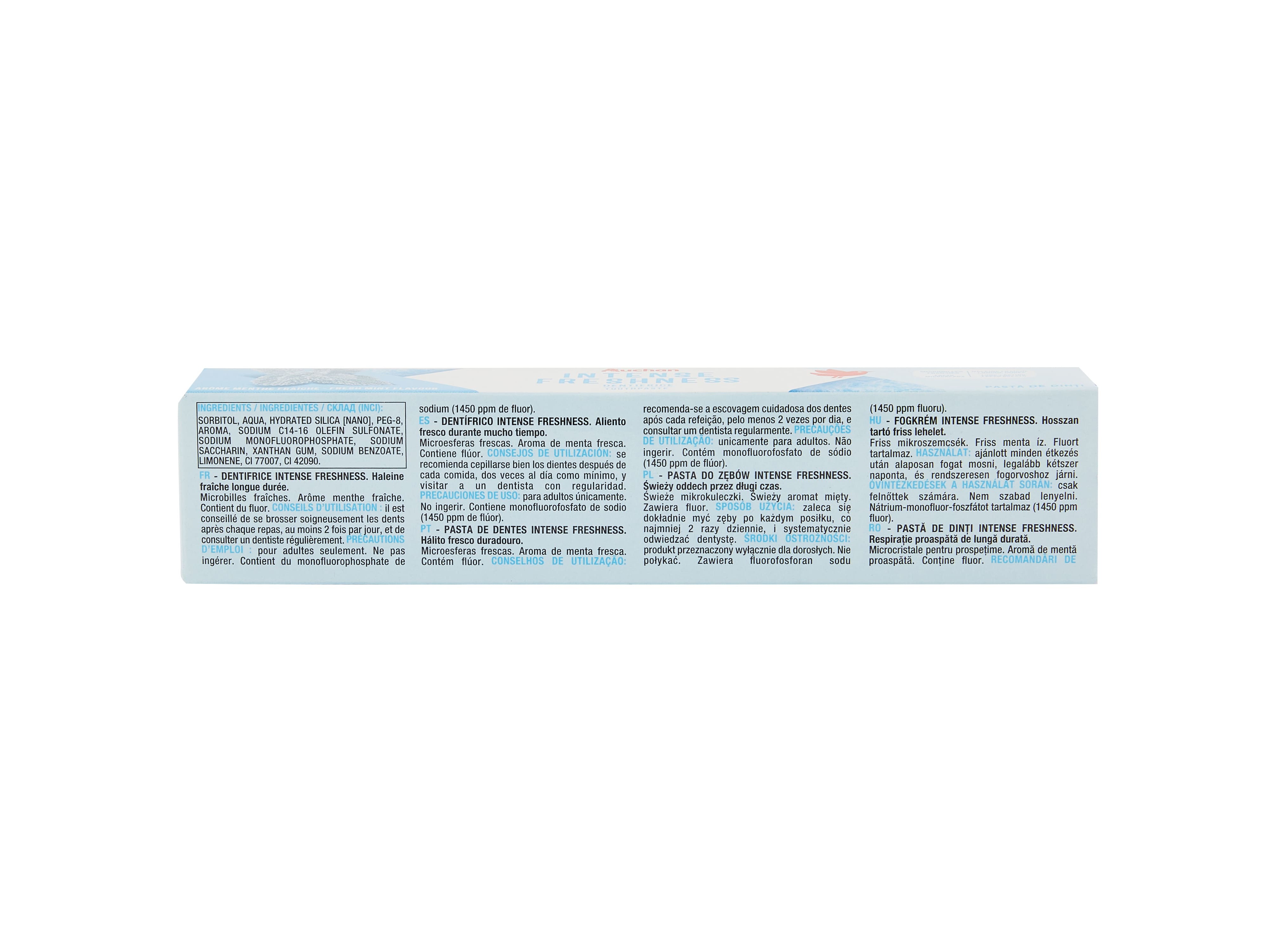 PASTA DENTÍFRICA AUCHAN FRESCURA INTENSA 75ML