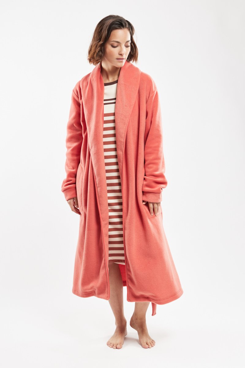 Robe de chambre polaire