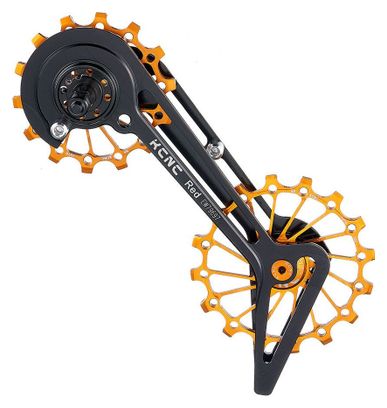 Jockey Wheel System KCNC Galets de Dérailleur Sram Red 14 16 Dents Or