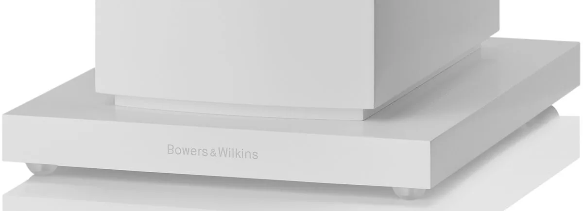 B&W 703 S3 Blanc Satin (la paire) Enceintes colonne