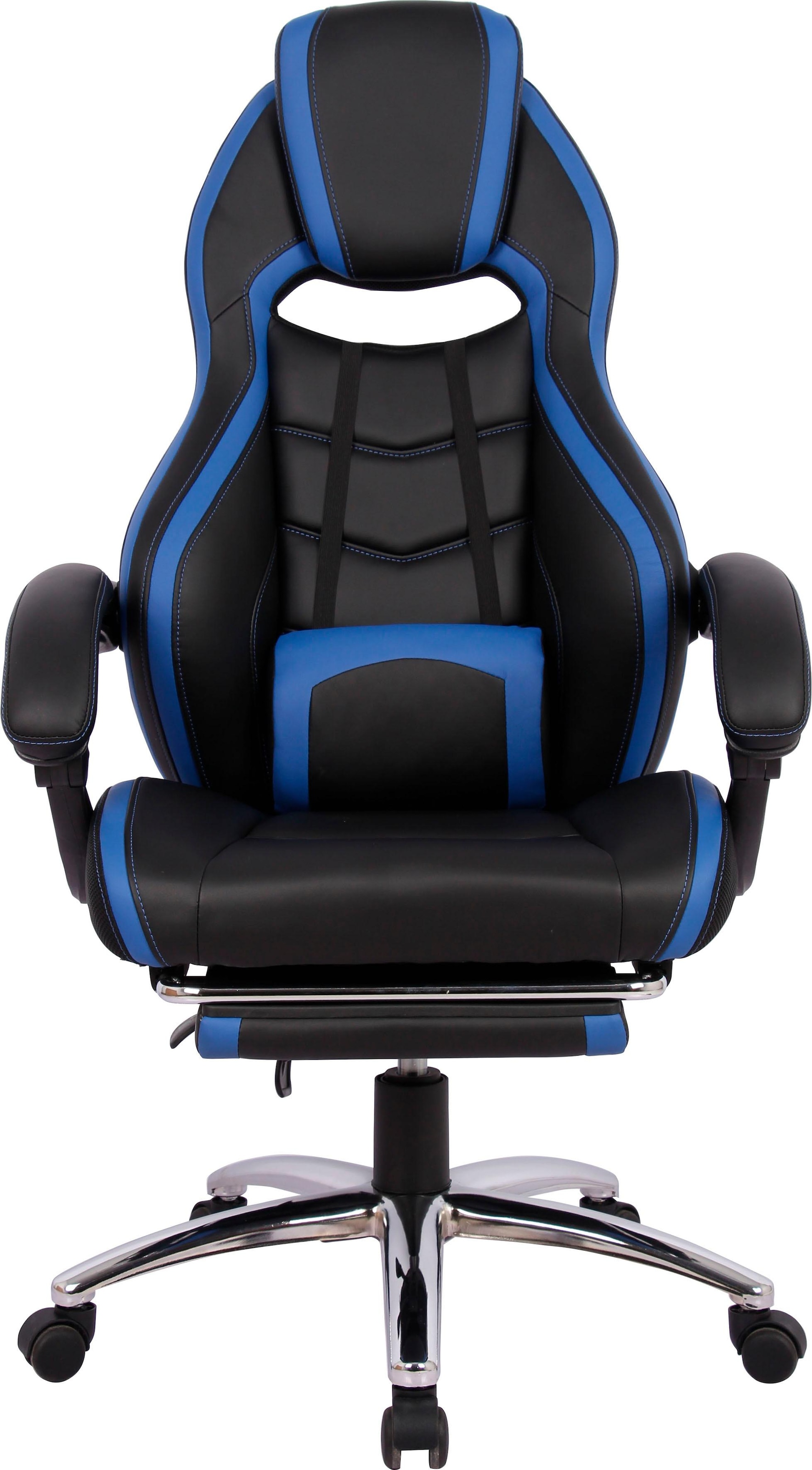 INOSIGN Gaming-Stuhl »Sprinta 1, Chefsessel mit ausziehbarer Fussstütze« () komfortabel gepolstert mit vielen ergonomischen Funktionen