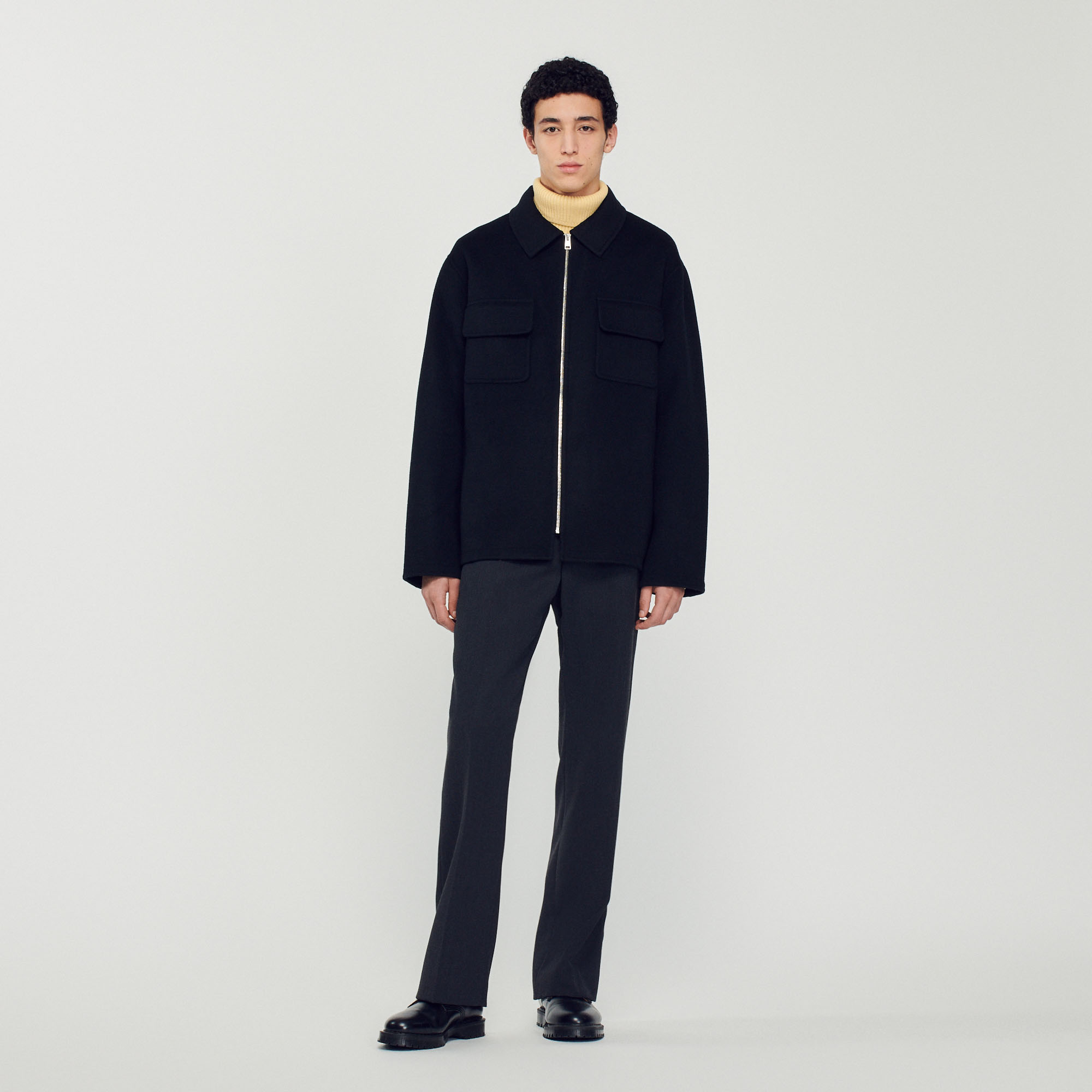 Blouson en laine