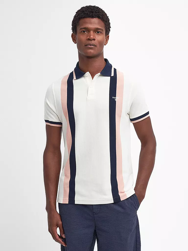 BARBOUR Poloshirt HODON  weiss