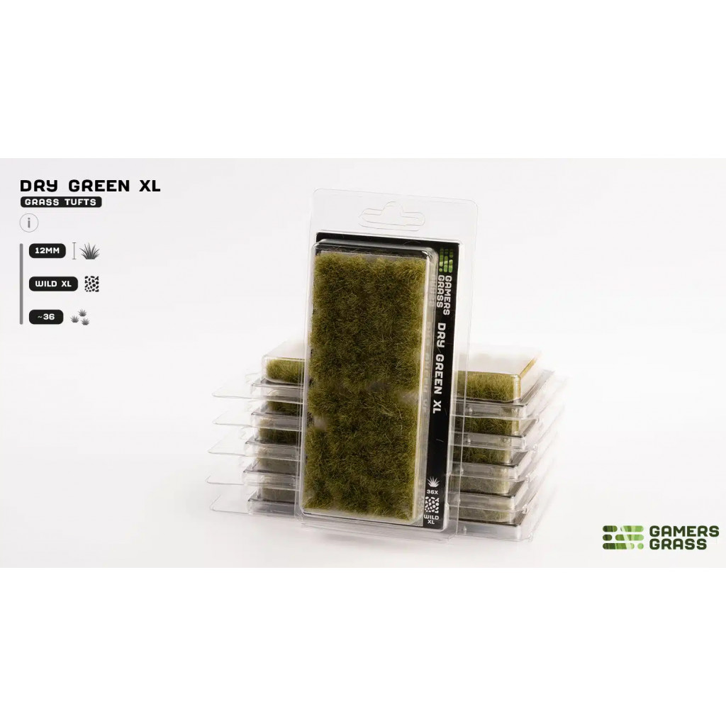 Gamers Grass - Grandes Touffes d'Herbes - 12mm