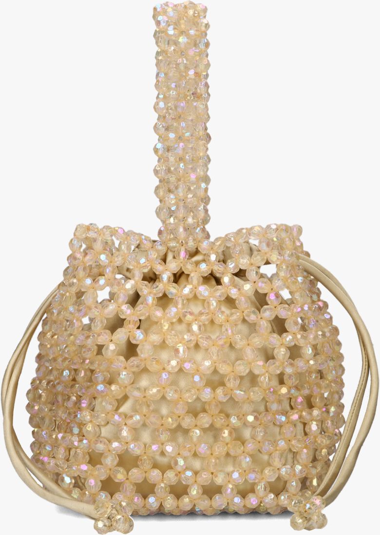 HVISK beige hvisk schoudertas poke beads