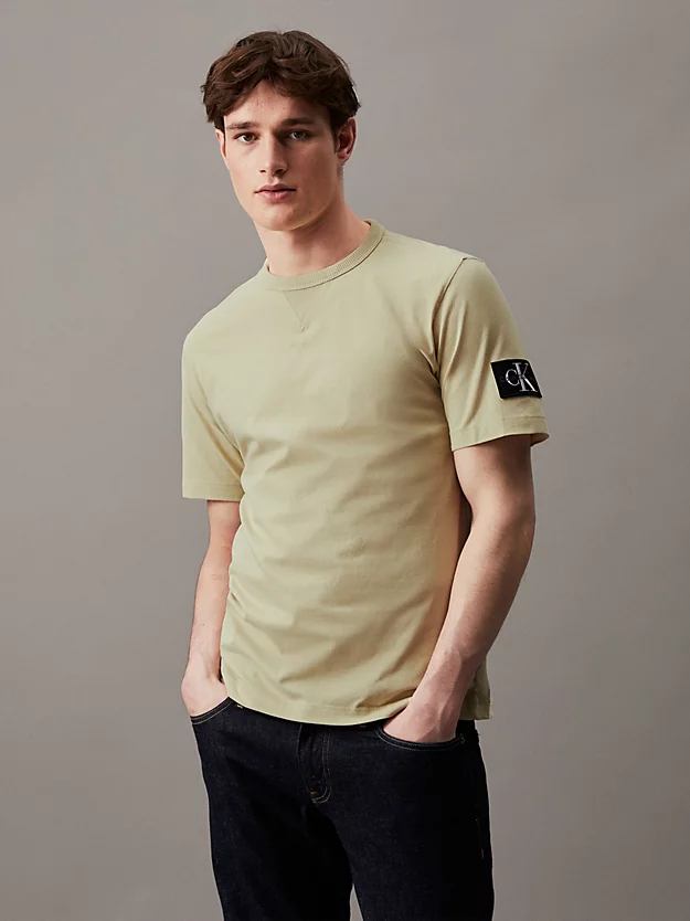 Camiseta de algodão com brasão