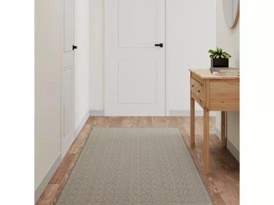 Prolenta Premium - Tapis de couloir aspect sisal taupe 80x150 cm