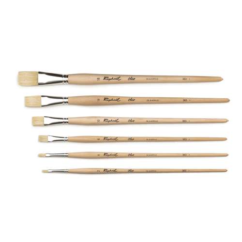 Raphaël® Serie 363 Oléo Flachpinsel