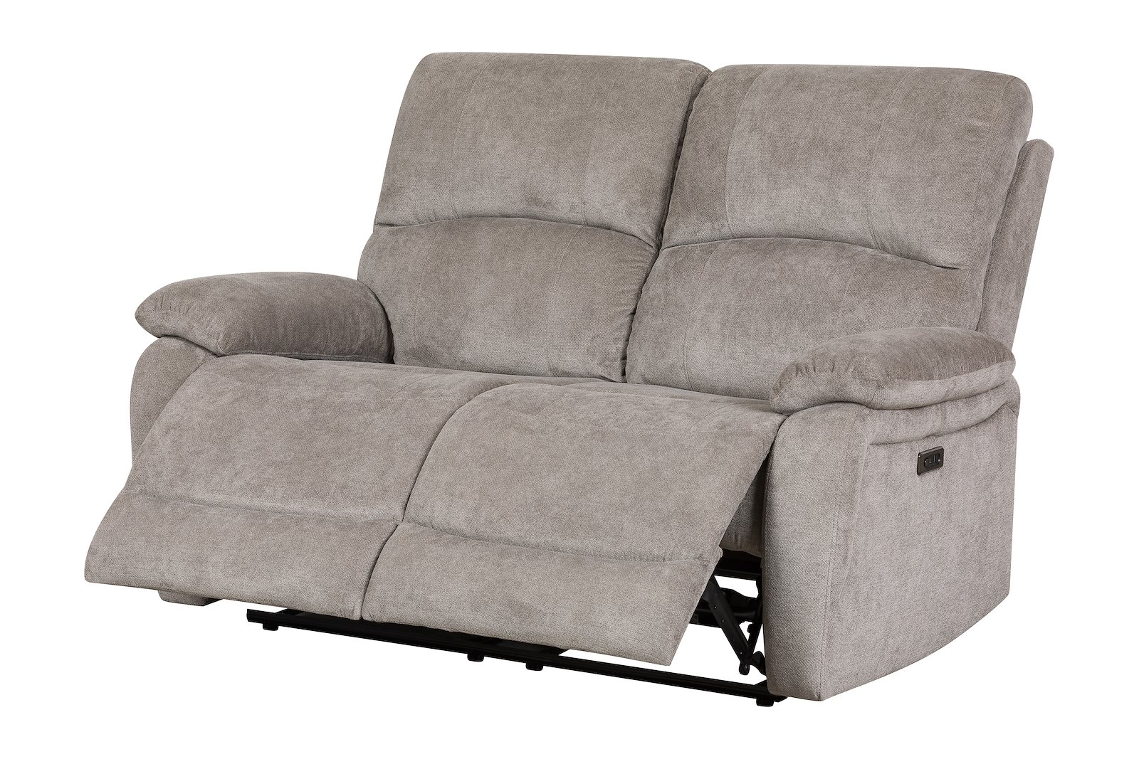 Denver 2-seter recliner elektrisk Tekstil Slowly Beige