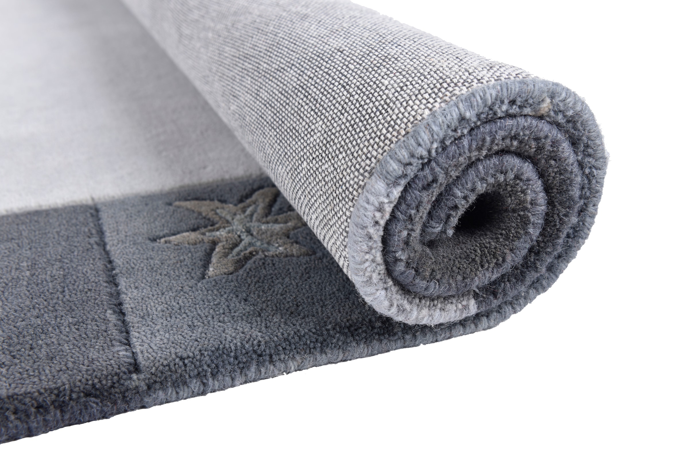 THEKO Wollteppich »Royal Ganges« rechteckig 13 mm Höhe 95% Wolle, mit Bordüre, ideal im Wohnzimmer & Schlafzimmer