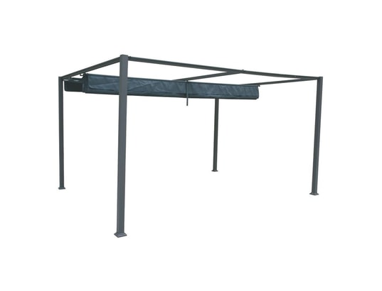 HESPERIDE - Tonnelle de jardin palmeira - l. 400 x l. 300 cm - ardoise
