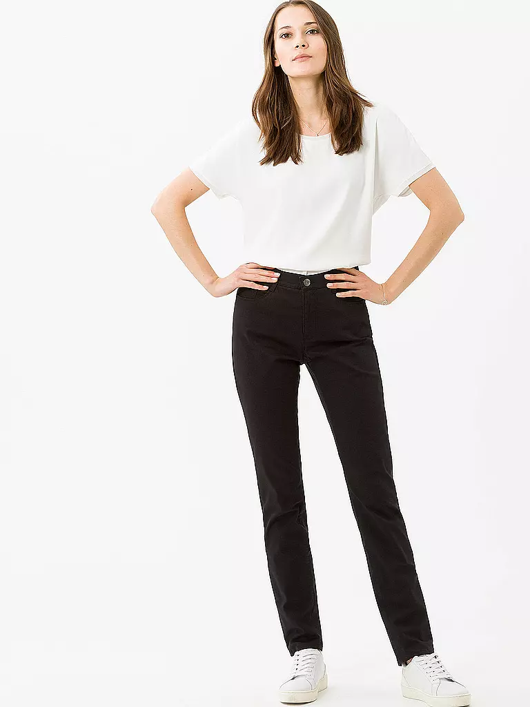 BRAX Hose Slim Fit MARY schwarz