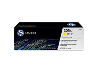 HP 305A - Gul - original - LaserJet - tonerpatron (CE412A) - for LaserJet Pro 300 M351, 400 M451, MFP M375, MFP M475