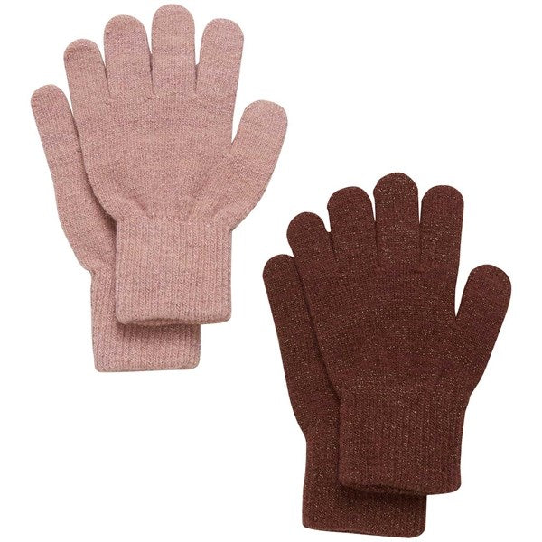 Køb CeLaVi Fingervanter Magic Glitter 2-Pak Fudge