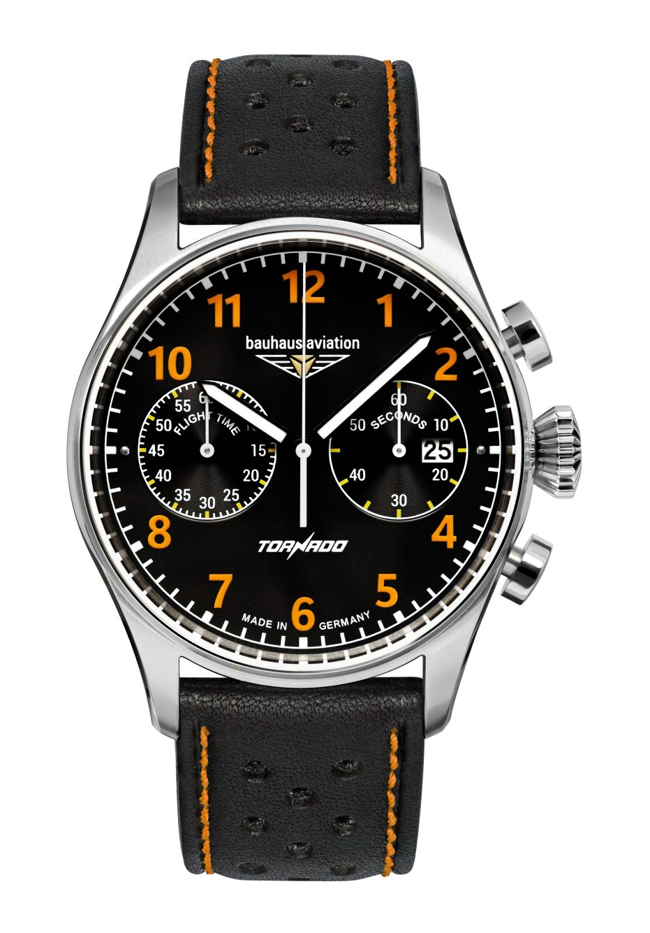 bauhaus Aviation Chronograph Tornado Orange 2770-5