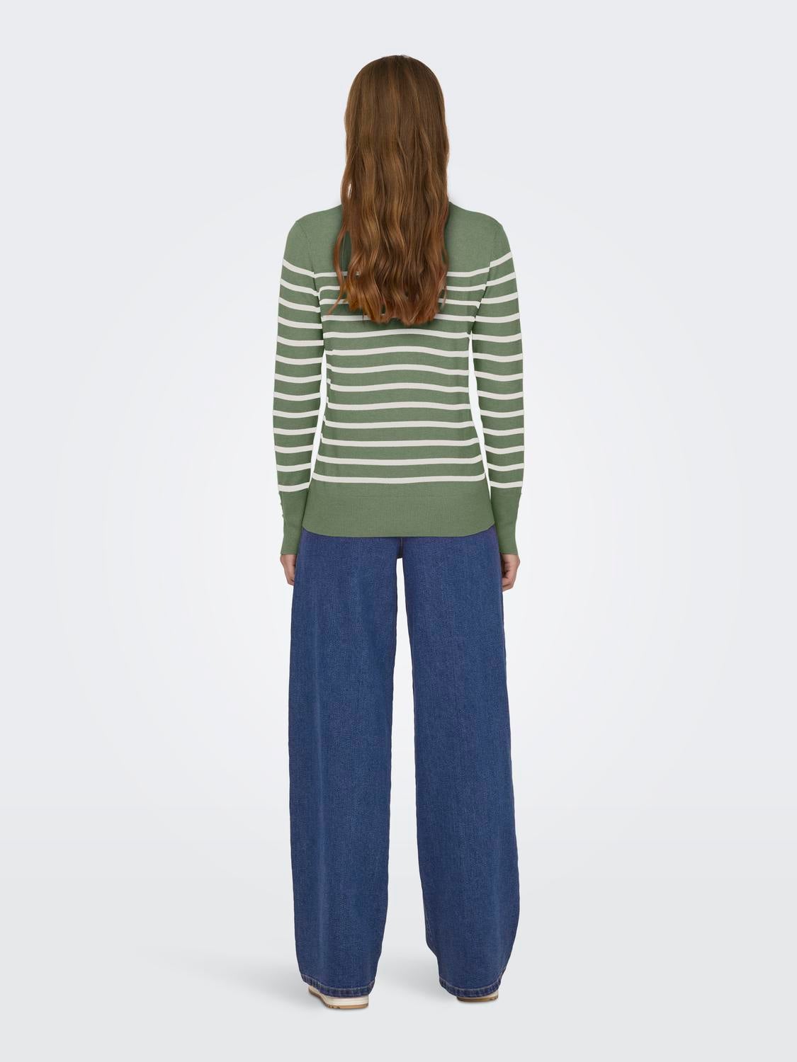 JDYMALOU Strickpullover Sea Spray