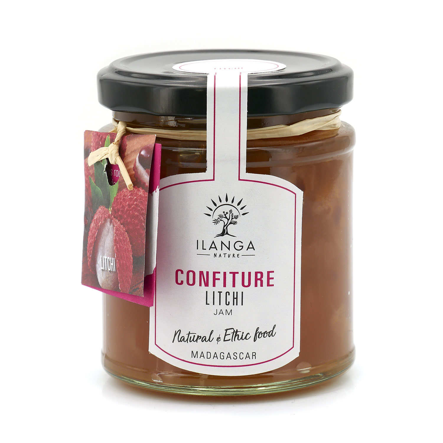 Confiture de litchi artisanale de Madagascar