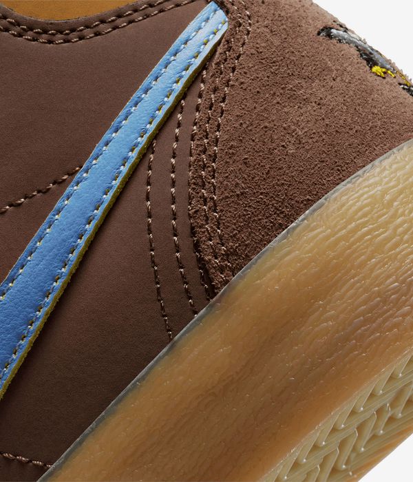 Nike SB x Why So Sad? Bruin High Premium Schuh (light chocolate light blue)