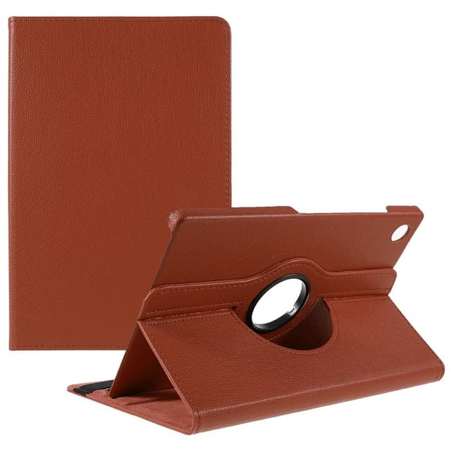 SKALO Samsung Tab A8 10.5 (2021/2022) 360 Litchi Flip Cover