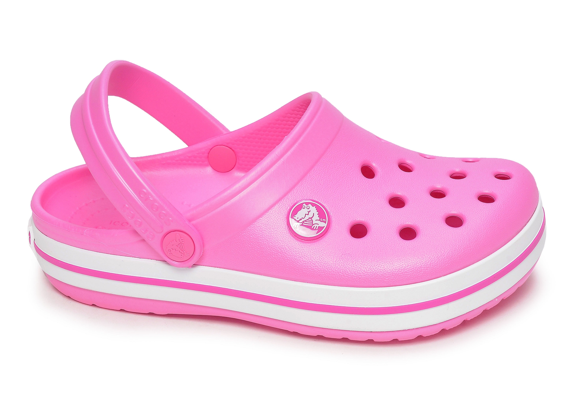 Crocband clog rose