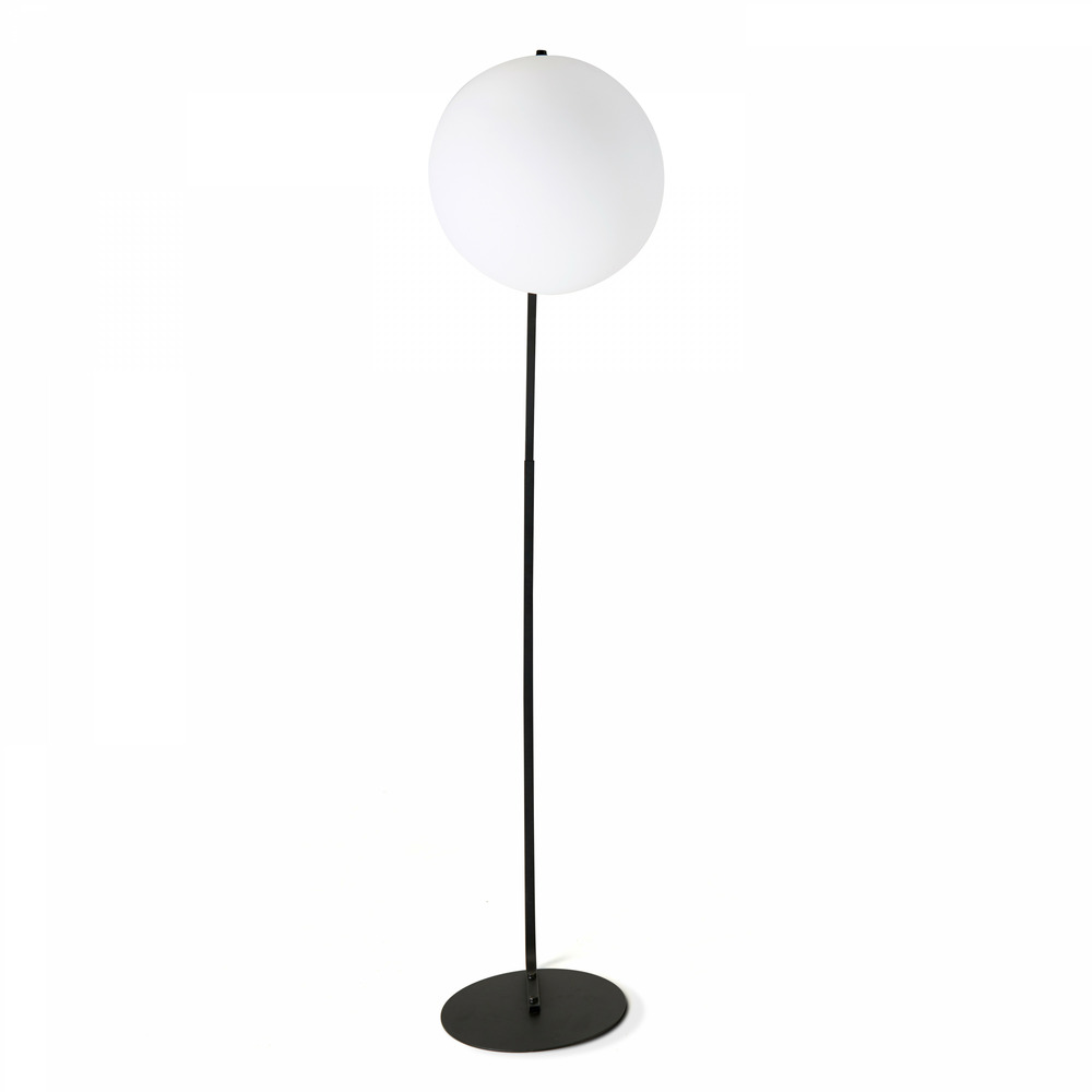 Lampadaire arche polyéthylène noir