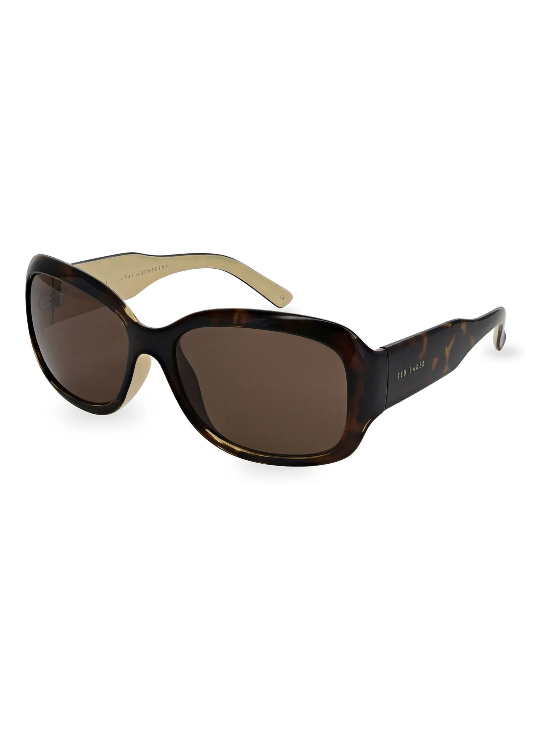 Bruin - Ted Baker Tortoiseshell Charlotte zonnebril