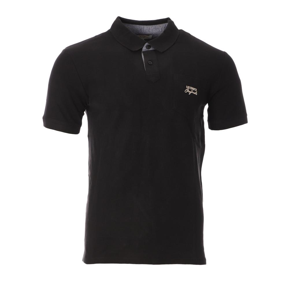 Lee Cooper Polo Noir Homme Lee Cooper Opan