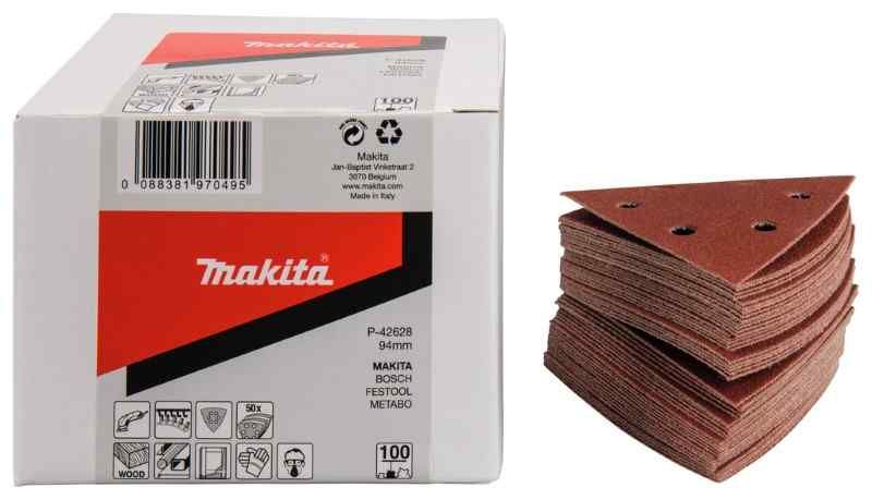 Makita P-42628 Schuurvel 3-K 94 K100 Red Velcro