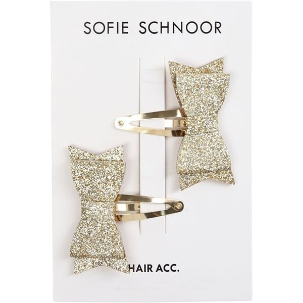 Køb Sofie Schnoor Gold Glitter Hårspænde NOOS