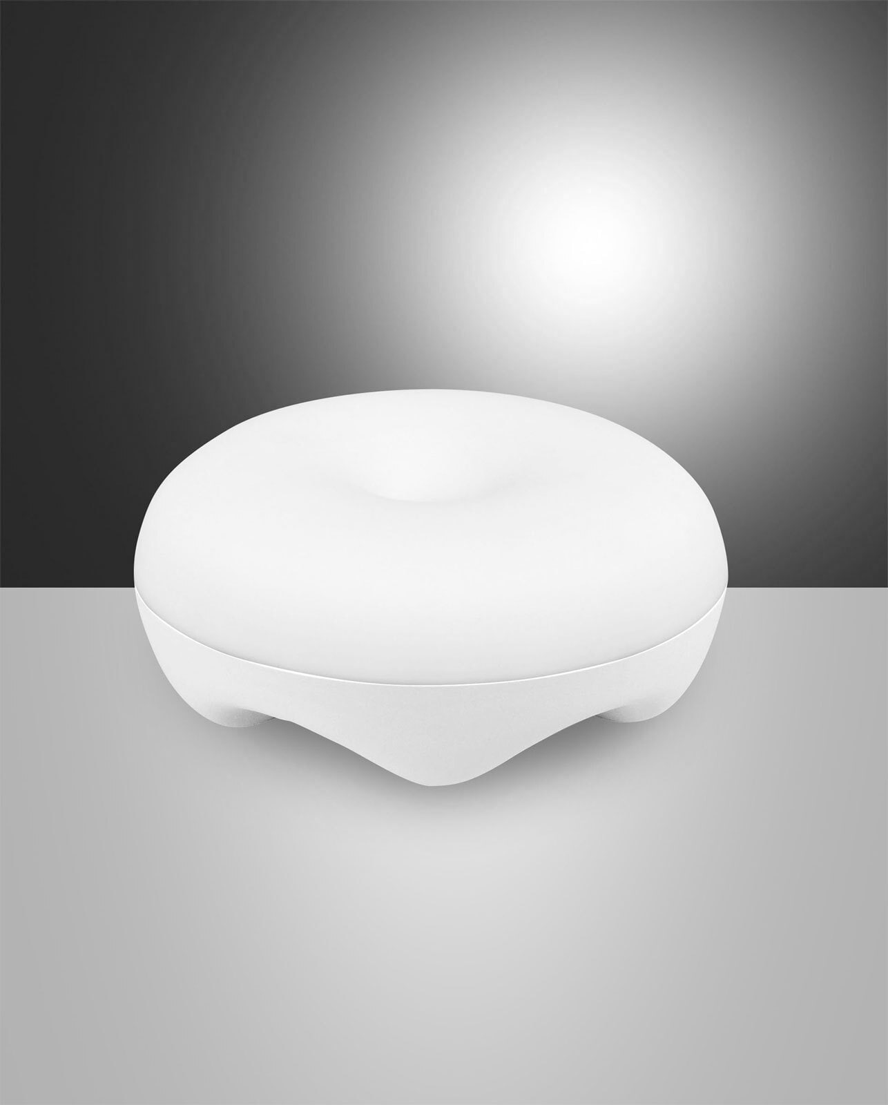 FABAS LUCE Akku LED Tischlampe BLUMA weiß