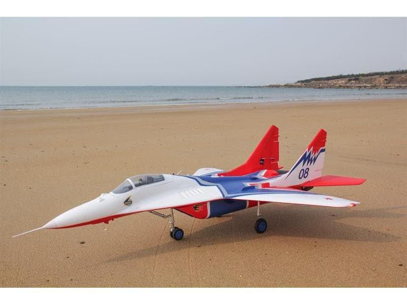 Arrows RC Impeller Jet Mikoyan MiG-29 Twin 64 mm PNP Scale EDF Jet mit zwei 12-Blatt Impeller