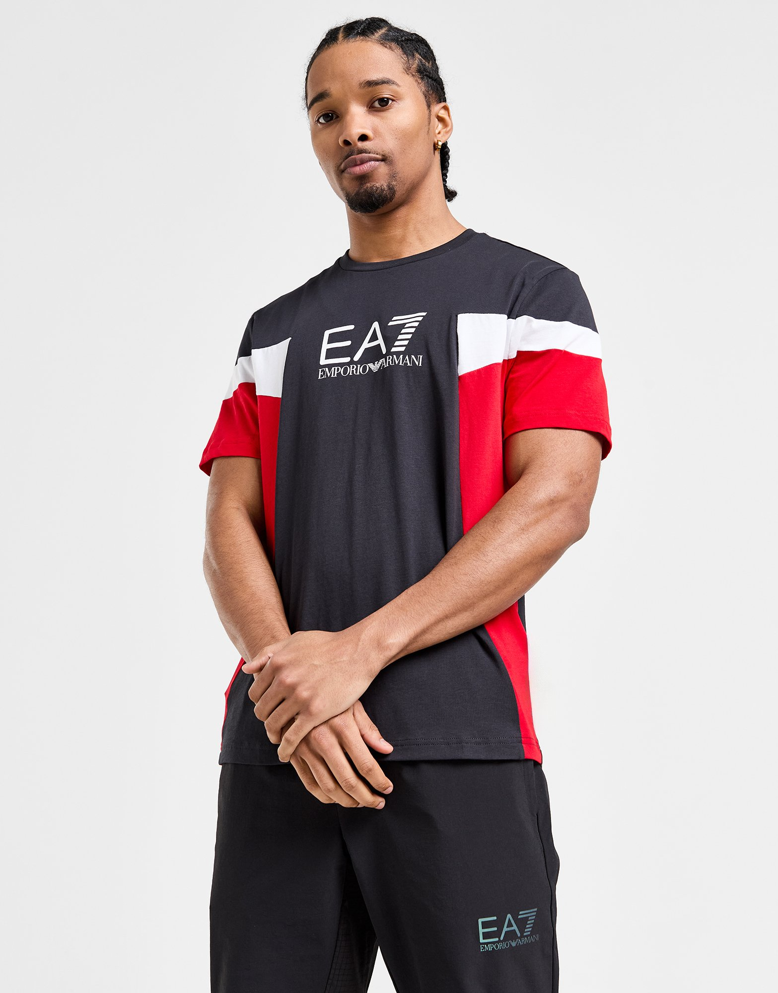 Emporio Armani EA7 T-shirt Colour Block Homme