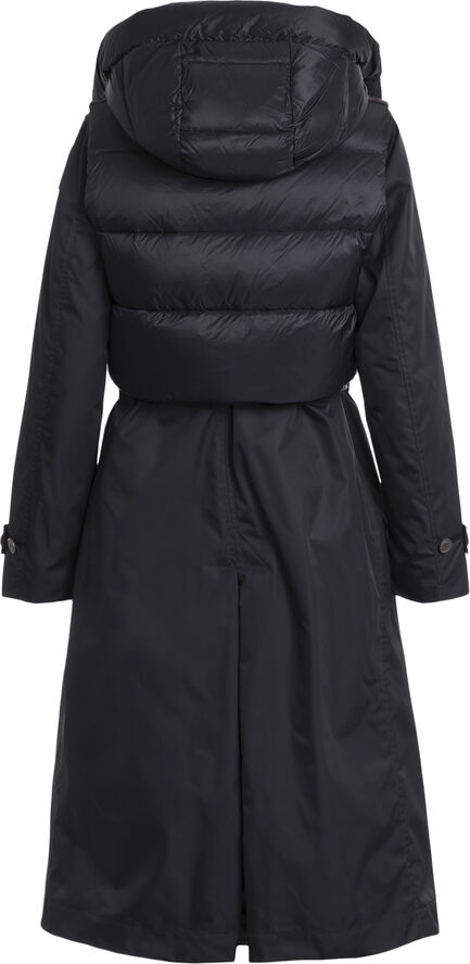 PARAJUMPERS DAWN rain proof trench coat with detachable down vest Pencil