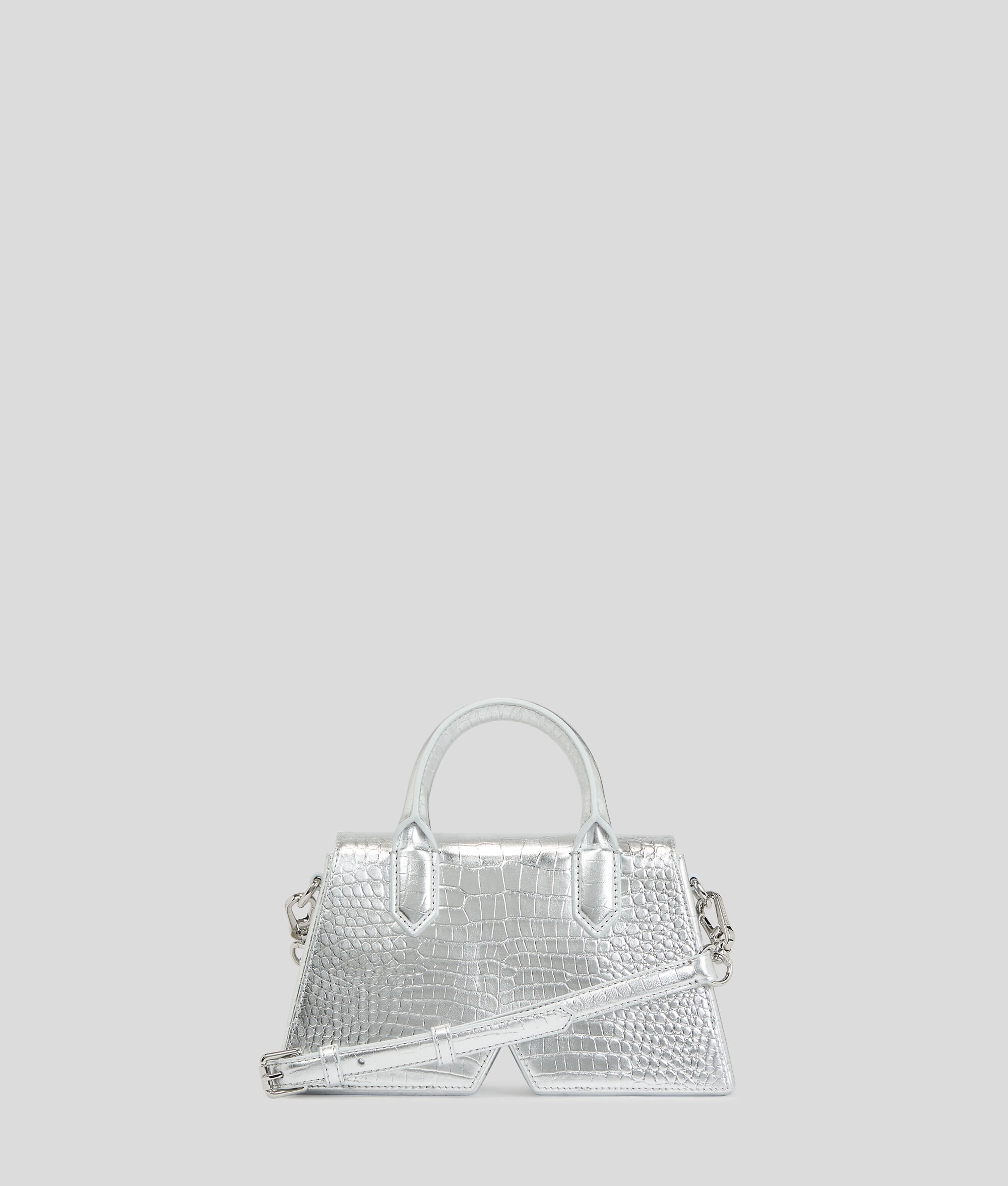 PETIT SAC BANDOULIÈRE EFFET CROCO IKON K