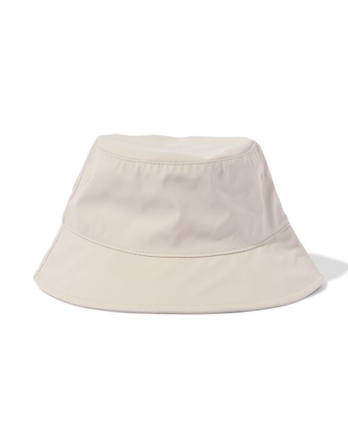 chapeau de pluie beige beige